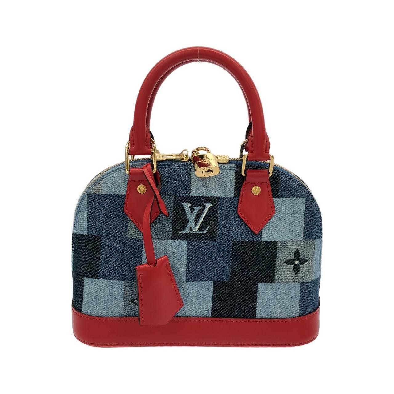 Louis Vuitton Denim Monogram Alma BB M45042 Bag