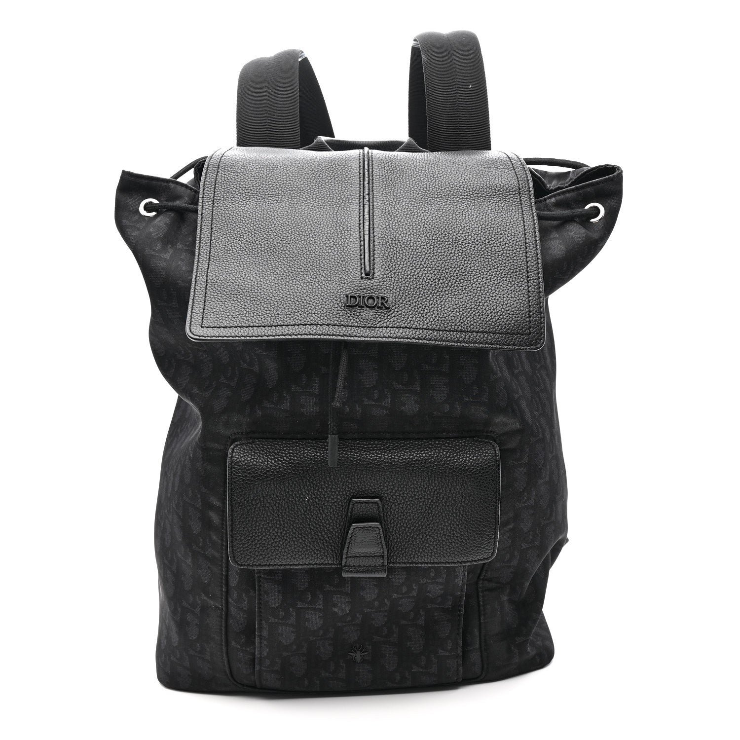 Christian Dior Oblique Motion Backpack Black