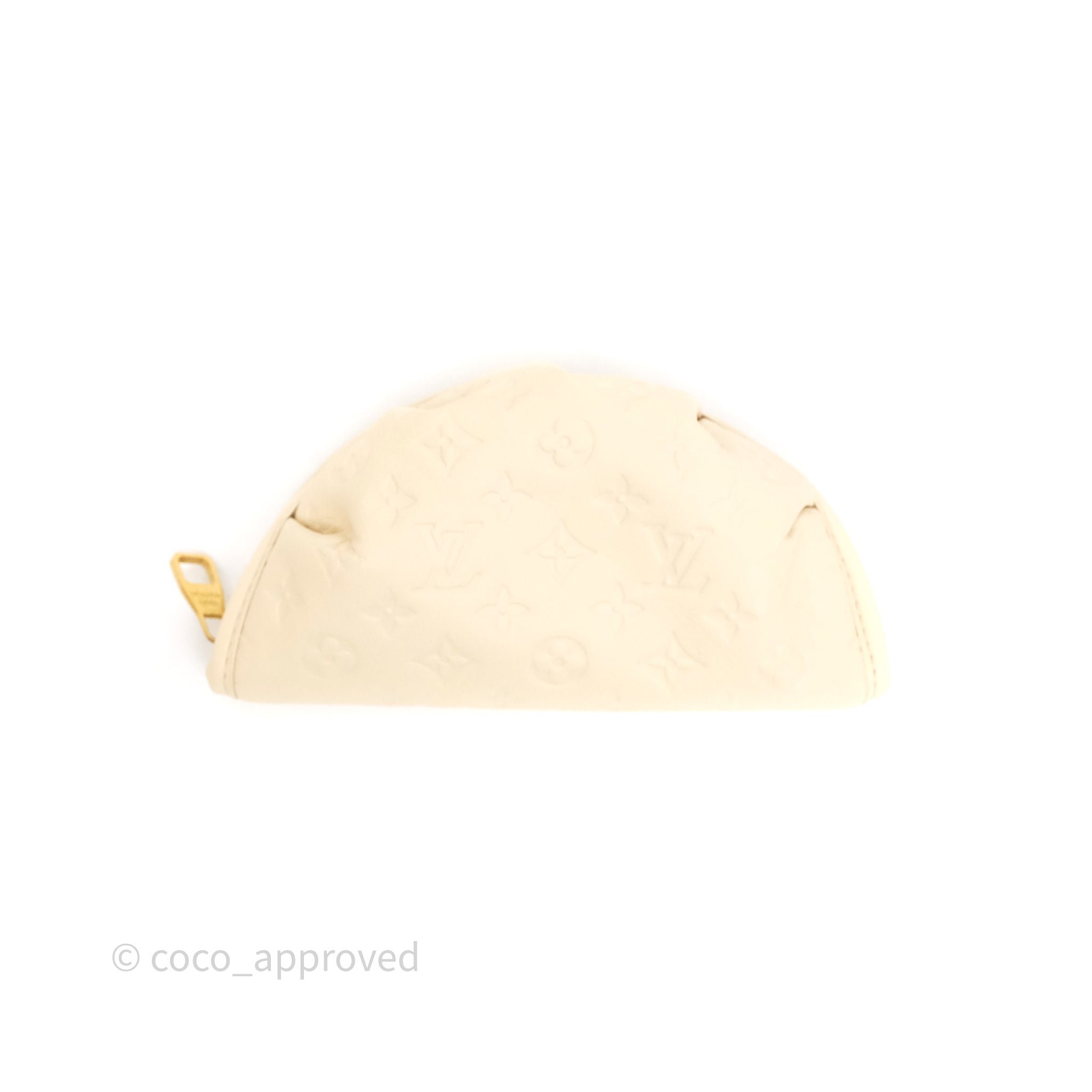 Louis Vuitton Gyoza Key Pouch Beige