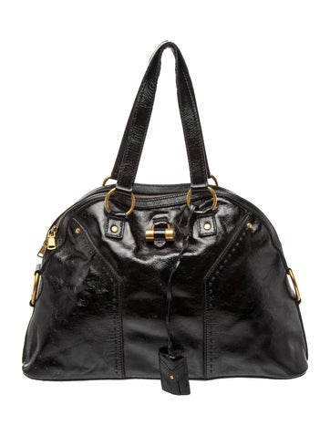 Leather Top Handle Bag