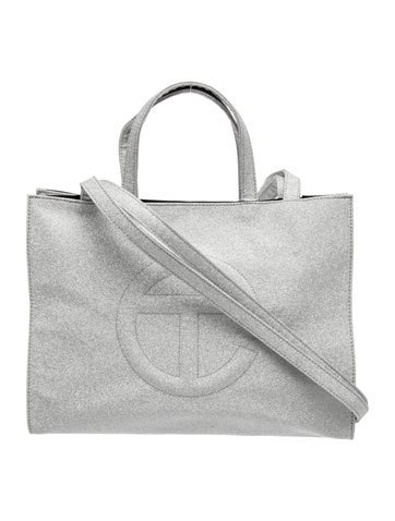Telfar Glitter Shopping Bag Medium