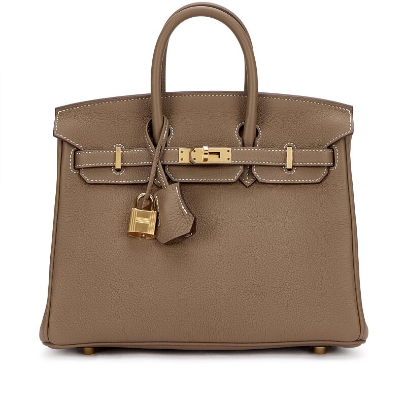 Etoupe Togo Birkin 25 Gold Hardware, 2026