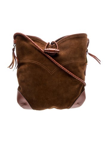 Suede Crossbody Bag
