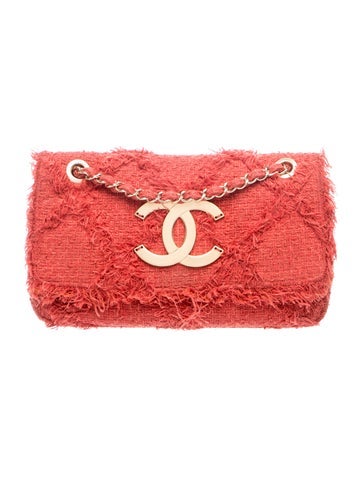 Chanel Tweed Nature Flap Bag