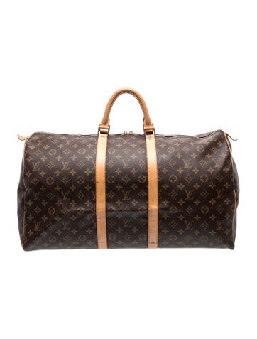 Louis Vuitton LV Monogram Keepall 55 Vintage