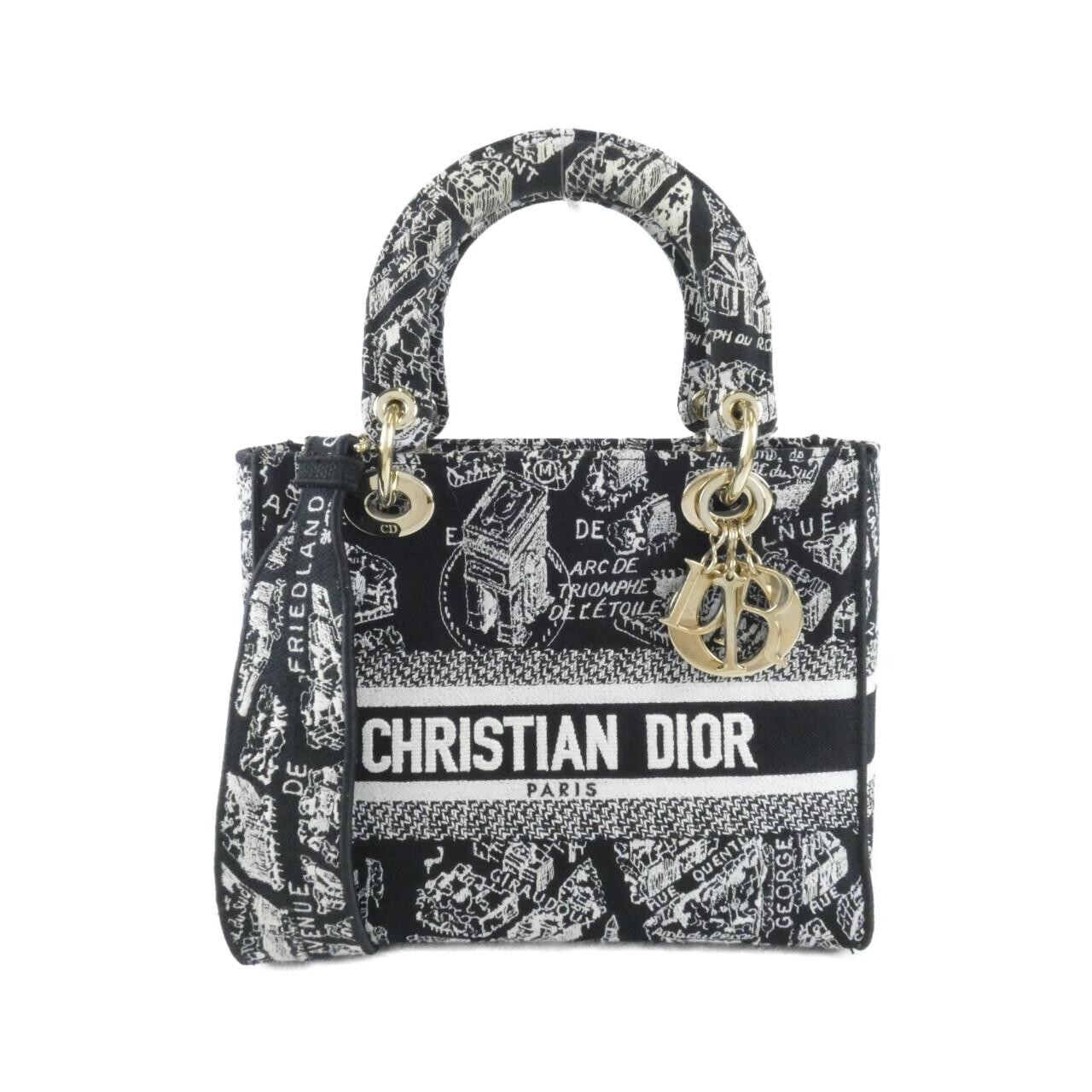 Christian Dior Plan de Paris Lady D-Lite Medium M0565OOMP Bag