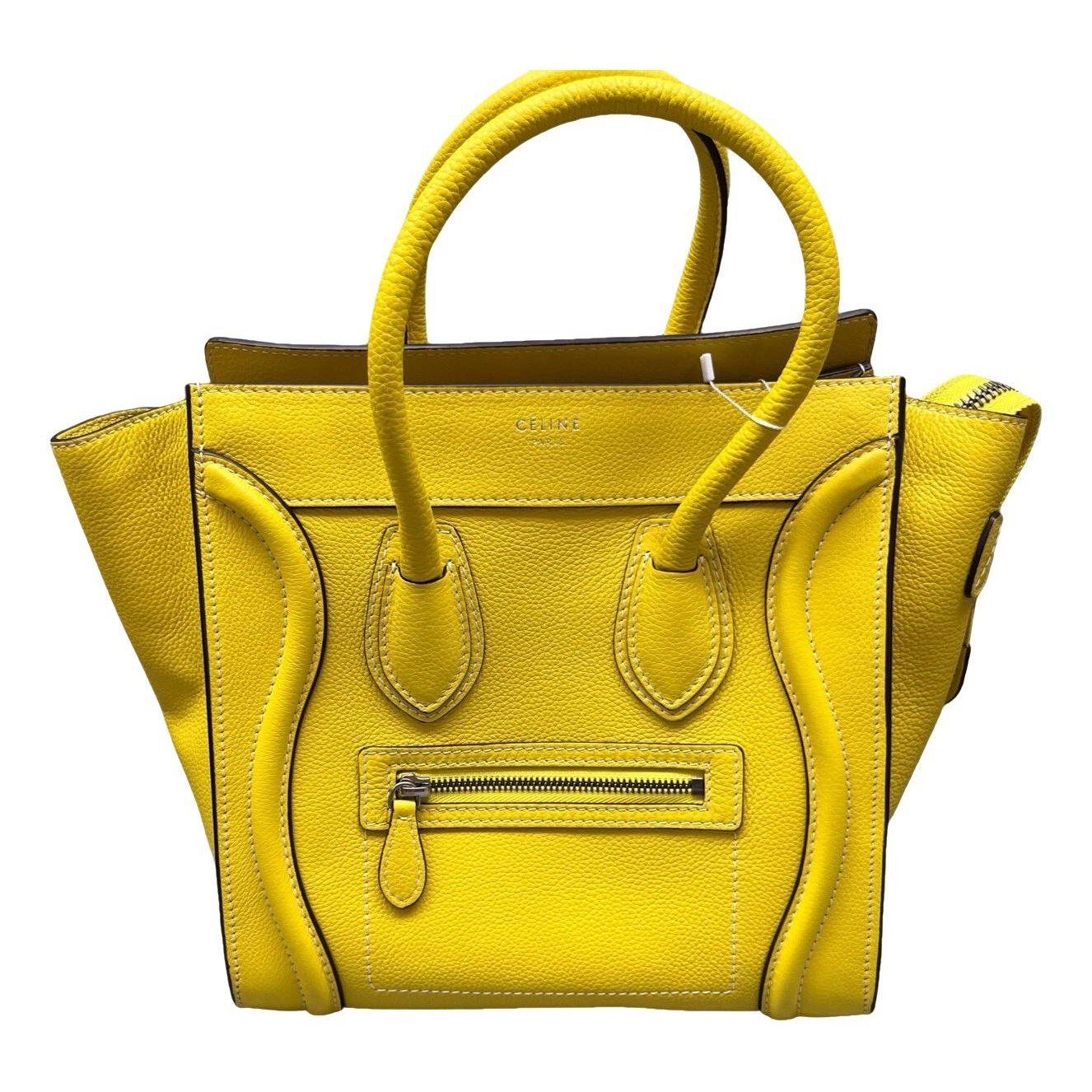 Luggage leather handbag
