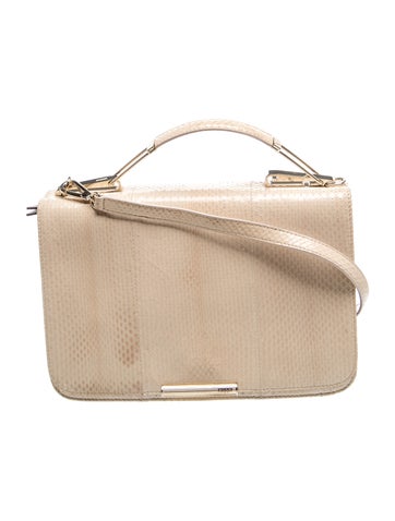 Emilio Pucci Snakeskin Top Handle Bag