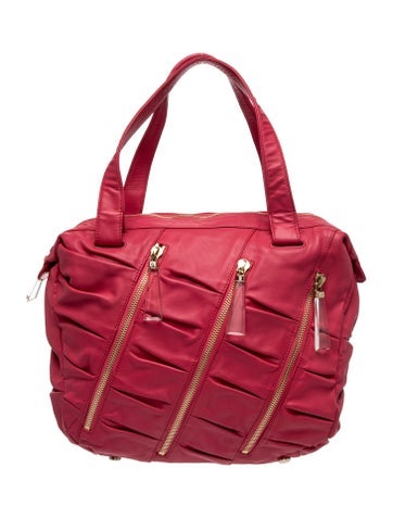 Leather Top Handle Bag
