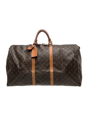 Louis Vuitton Monogram Keepall Bandouliere 60