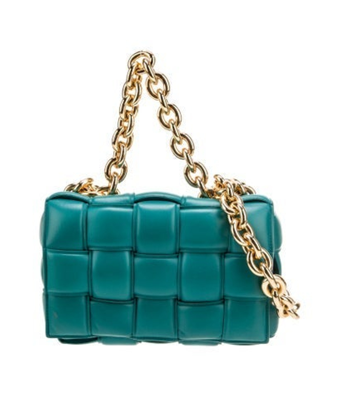 Bottega Veneta Veneta Intrecciato Chain Padded Cassette