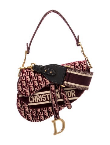 Oblique Jacquard Saddle