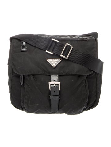 Tessuto Nylon Messenger Bag