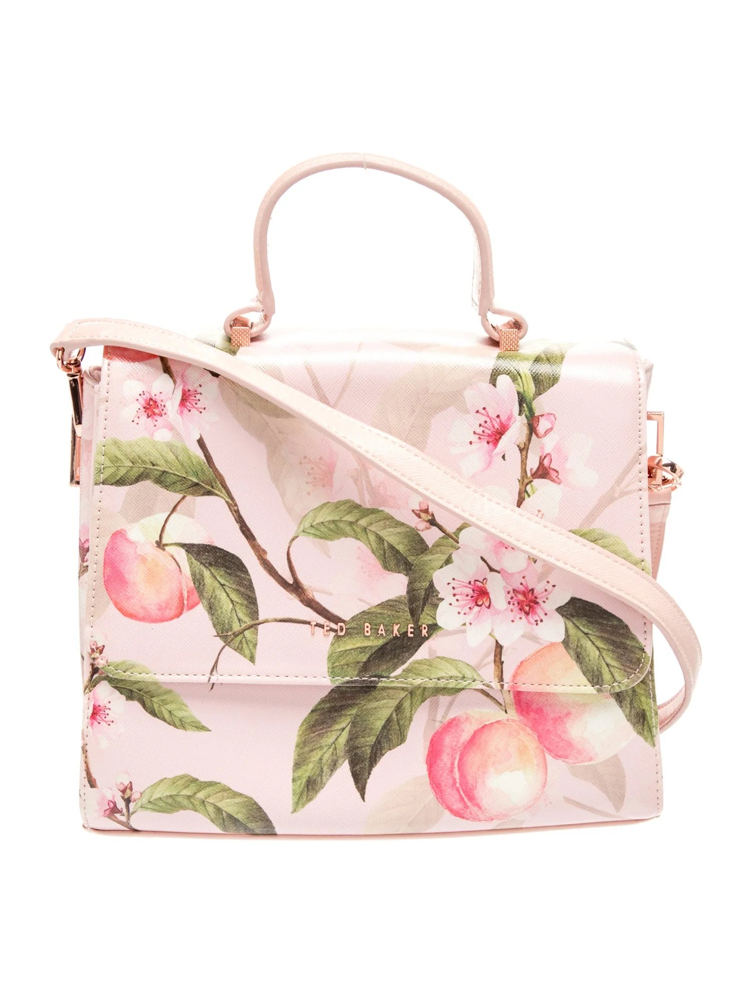 Saffiano Leather Top Handle Bag