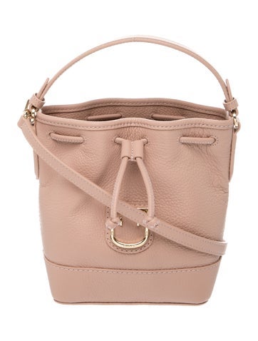 Leather Bucket Bag