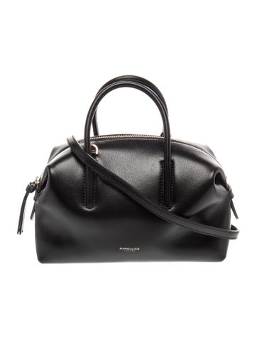 Leather Top Handle Bag