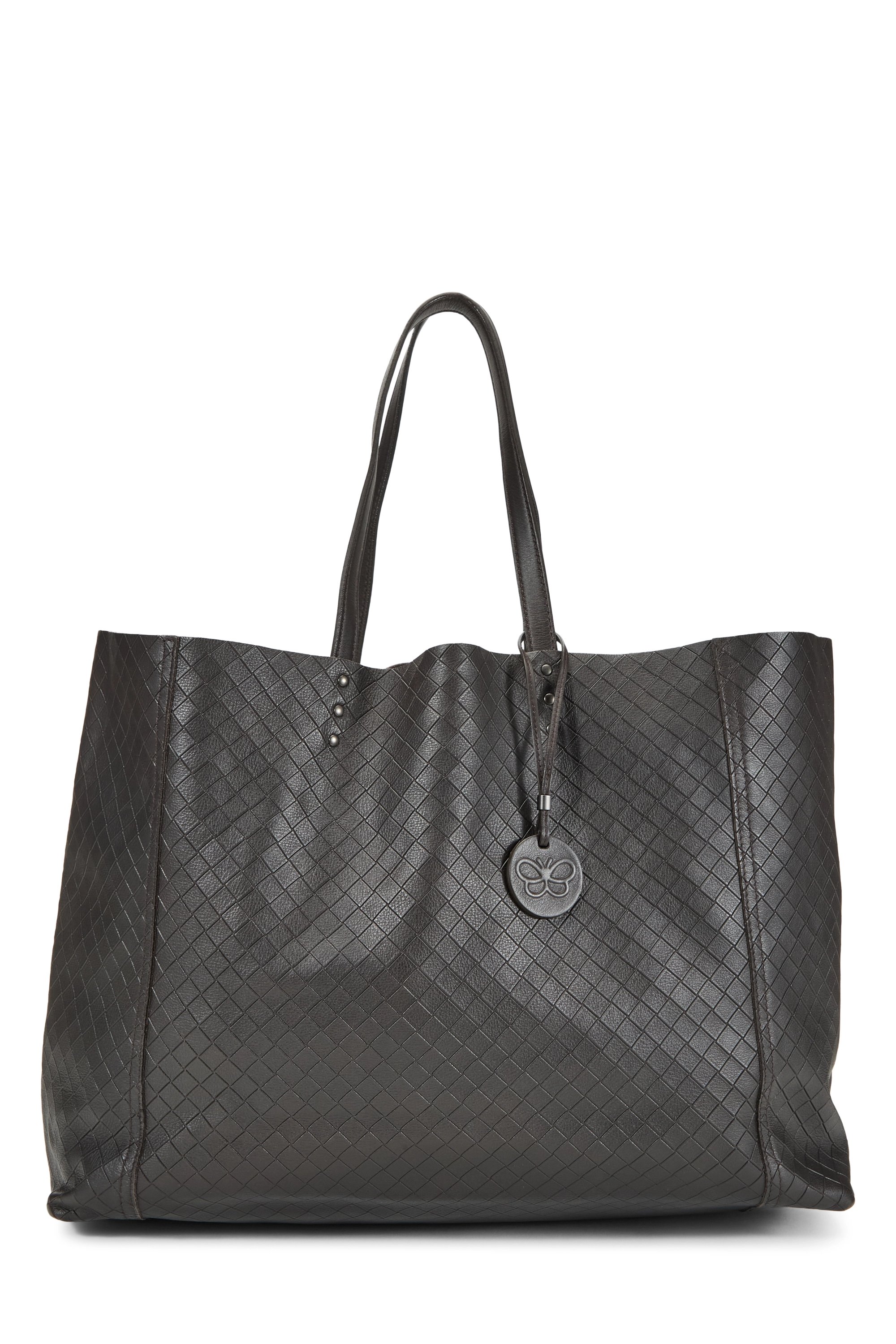Brown Intrecciato Mirage Tote