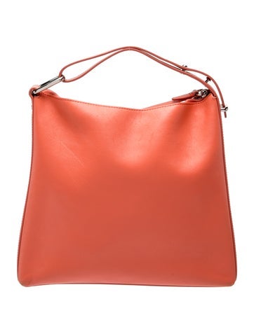 Leather Top Handle Bag