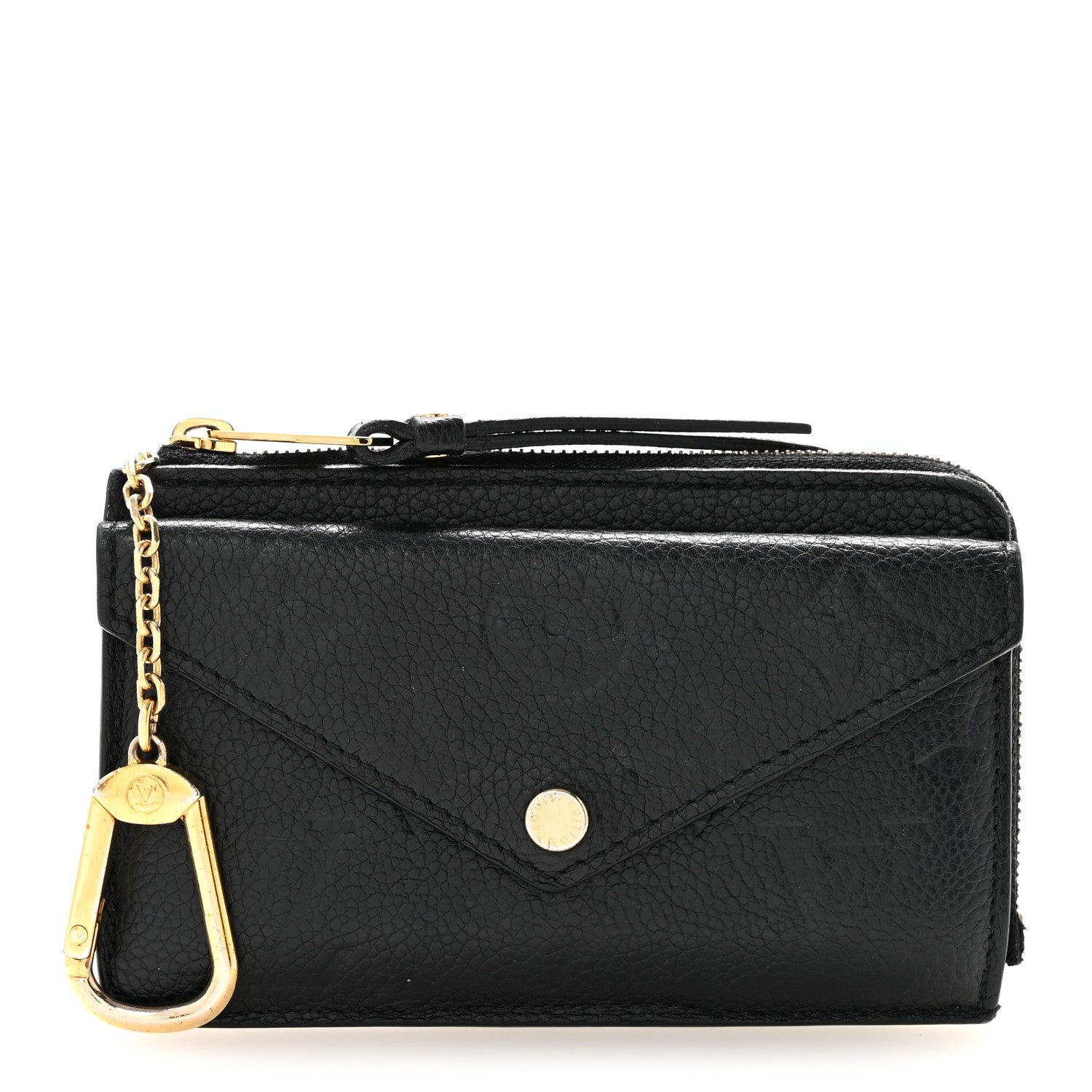 Louis Vuitton Empreinte Recto Verso Card Holder Black
