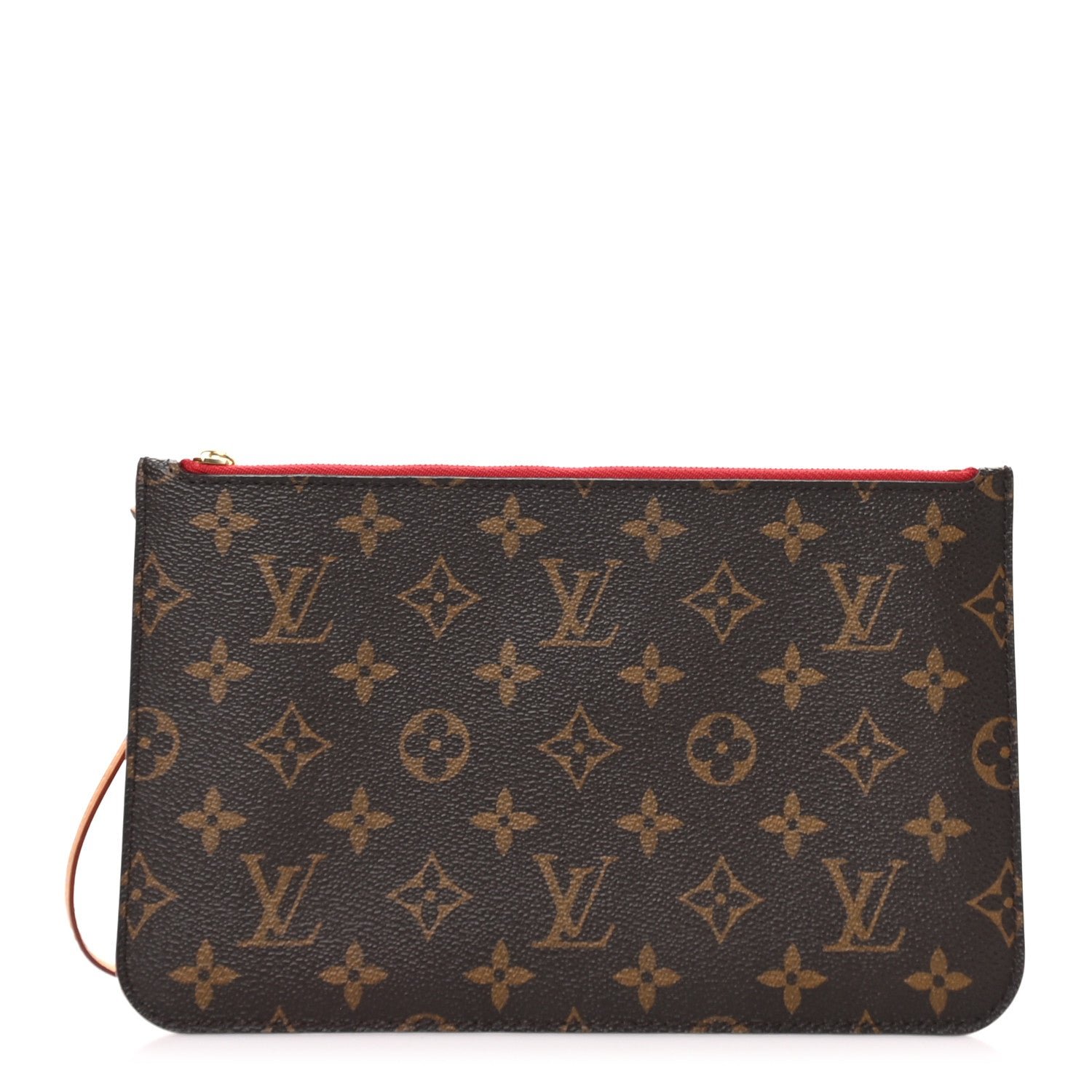 Louis Vuitton Monogram Neverfull MM GM Pochette Piment