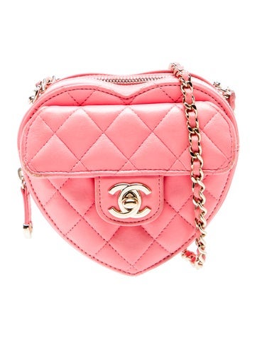 Mini CC In Love Heart Bag