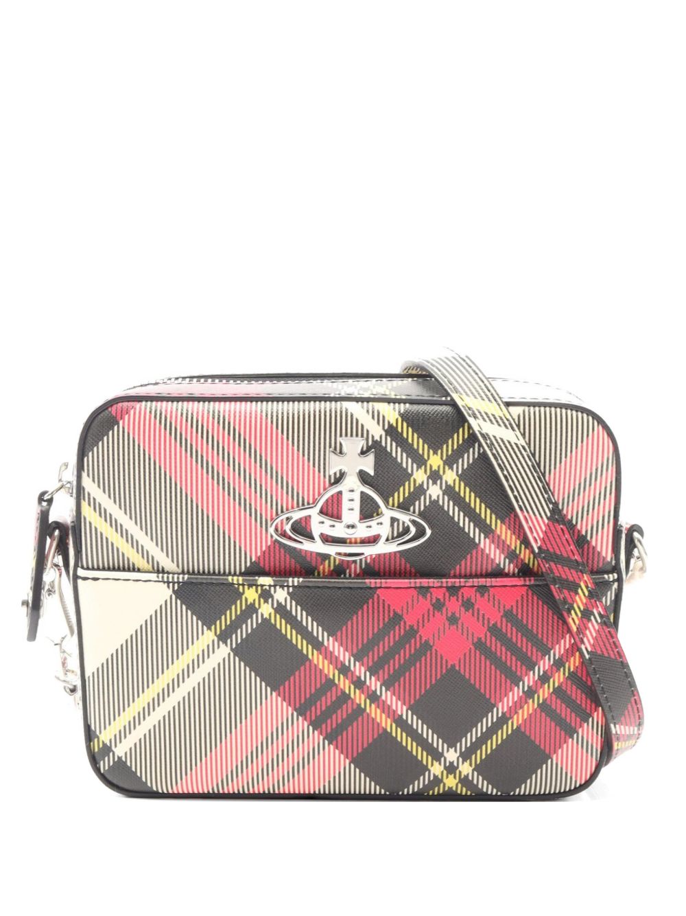 tartan Orb camera bag