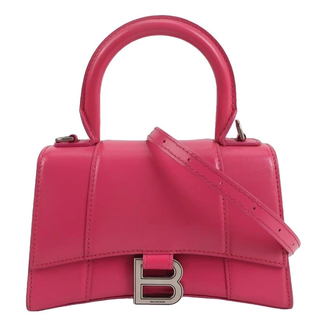 Balenciaga Hourglass leather handbag
