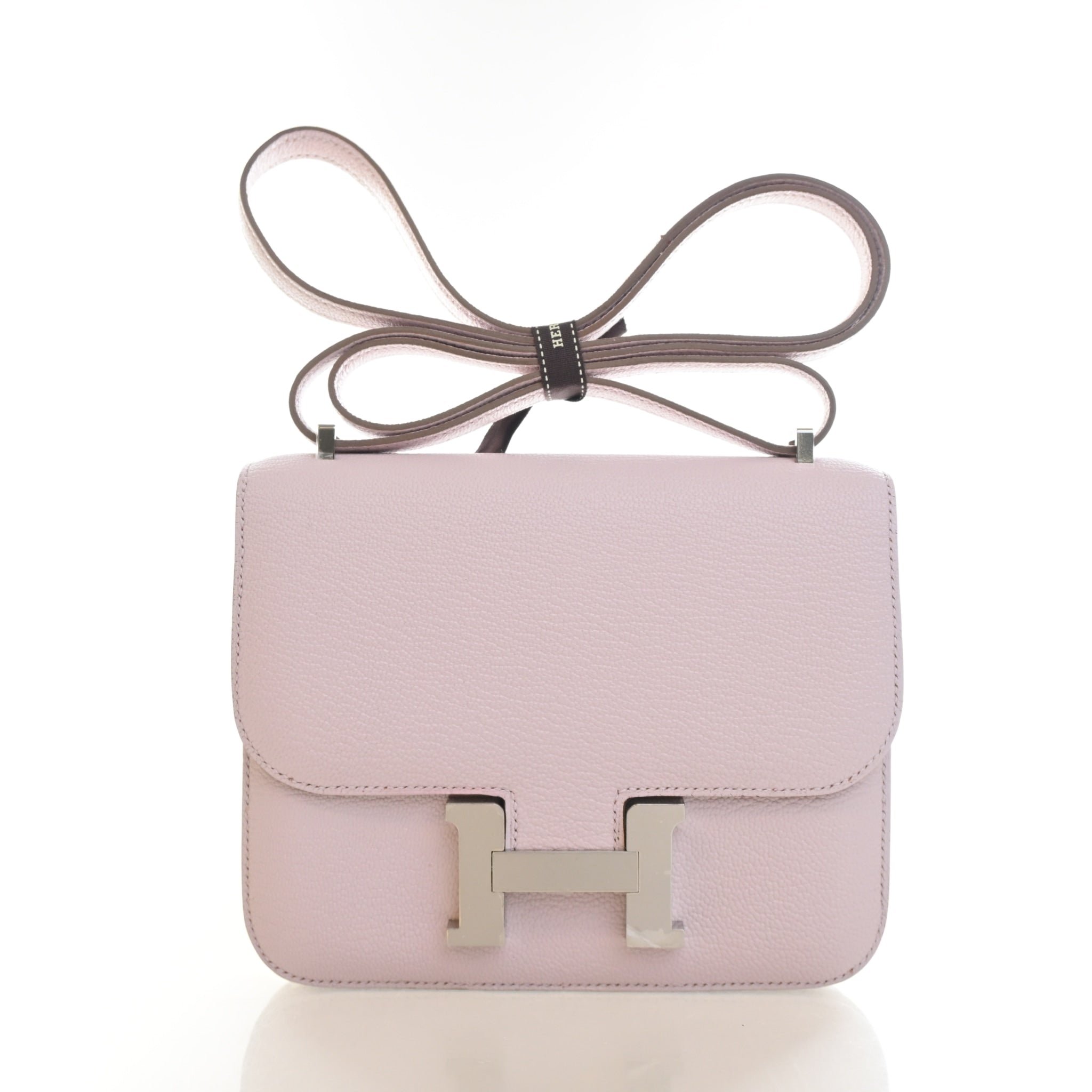 Hermes Mauve Pale Chevre Mysore Constance 18