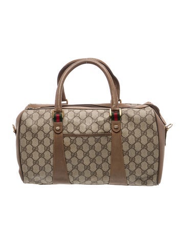 GG Supreme Top Handle Bag Vintage
