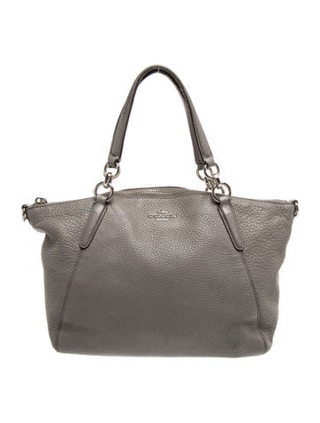 Leather Top Handle Bag