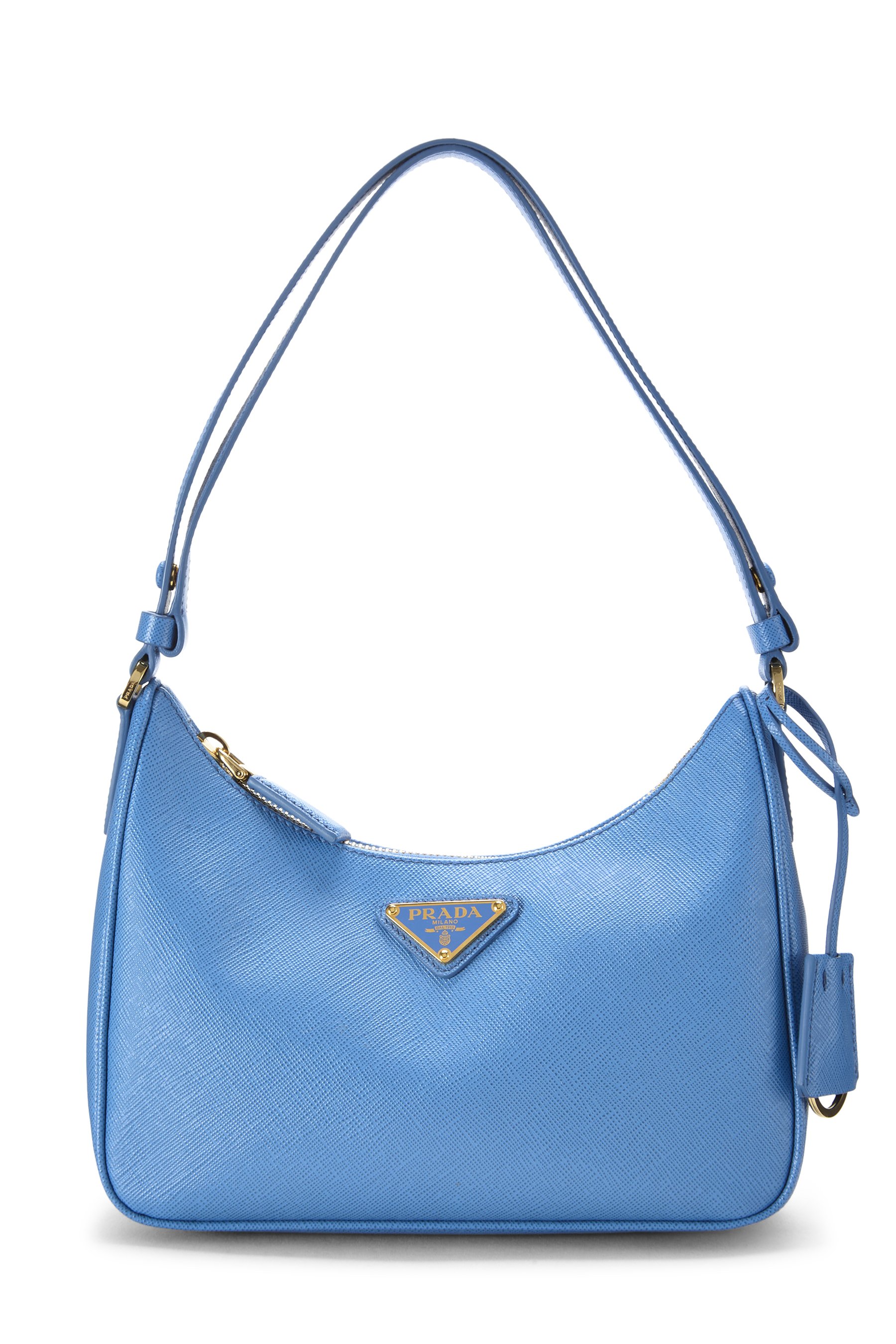 Blue Saffiano Re-Edition 2005 Mini