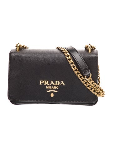 Saffiano Leather Shoulder Bag