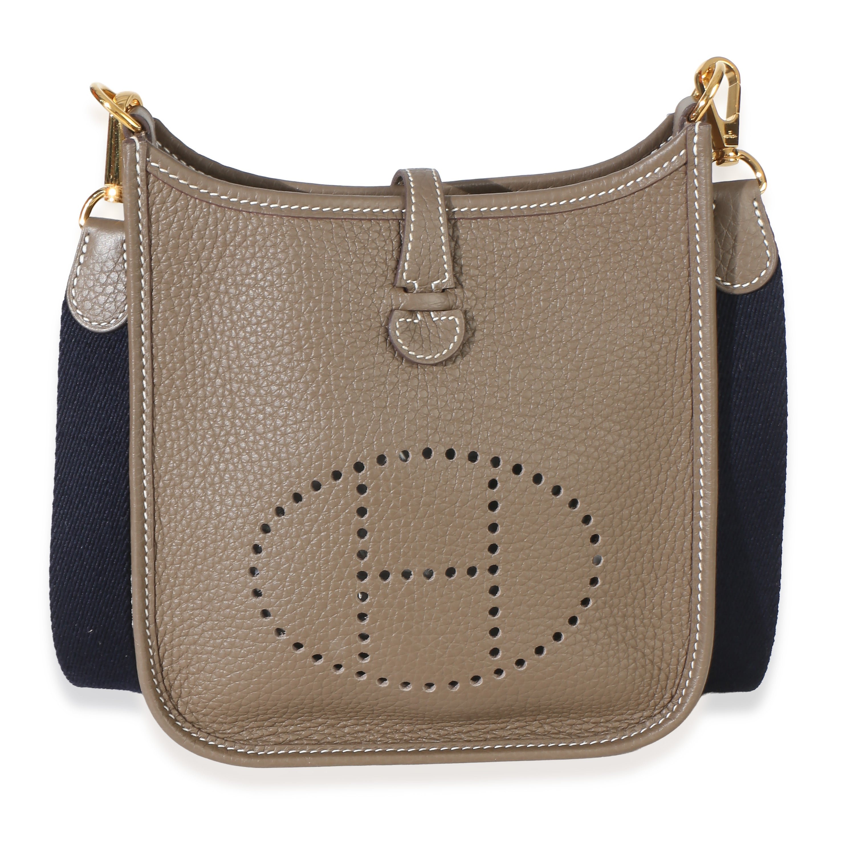 Bleu Indigo Etoupe Clemence Amazone Mini Evelyne 16 TPM GHW