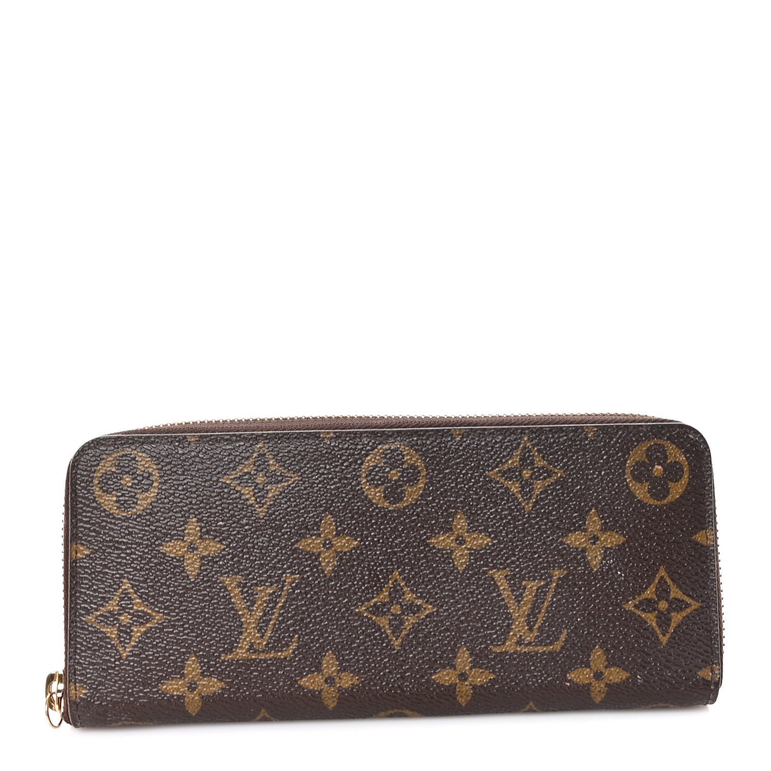 Louis Vuitton Monogram Clemence Wallet Rose Ballerine