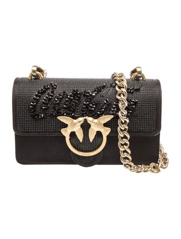Pinko Leather Crossbody Bag