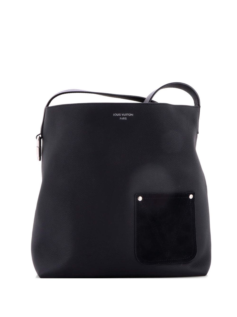 Verso LV Touch Calfskin and Suede hobo bag