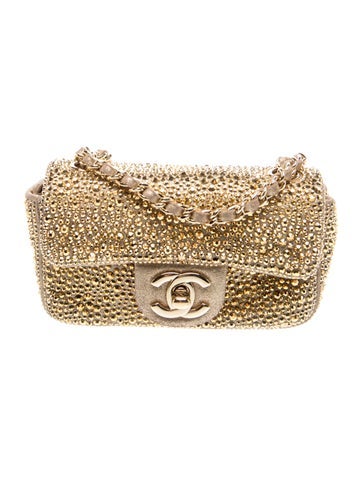Strass Extra Mini Flap Bag