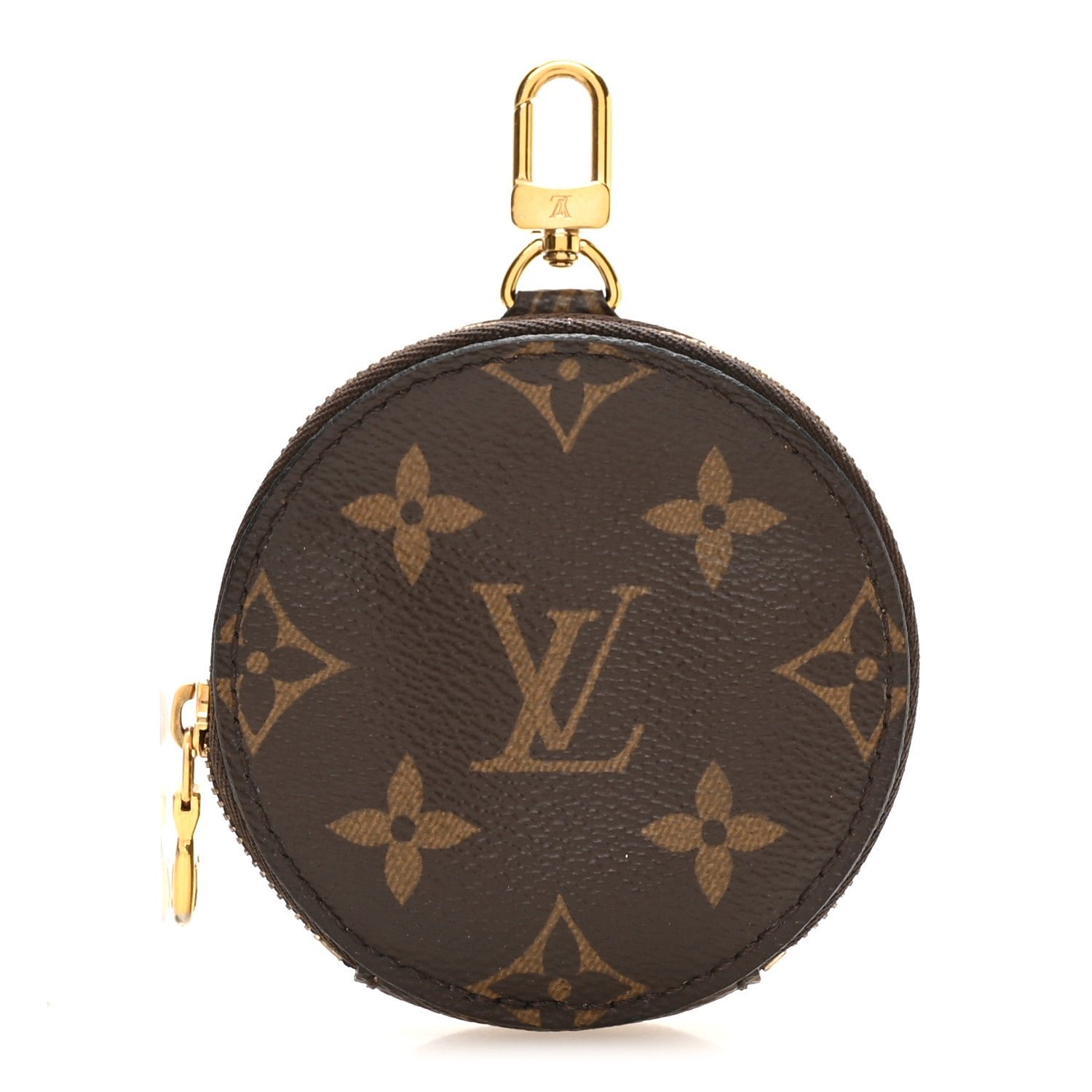 Louis Vuitton Monogram Multi Pochette Accessories Round Coin Purse