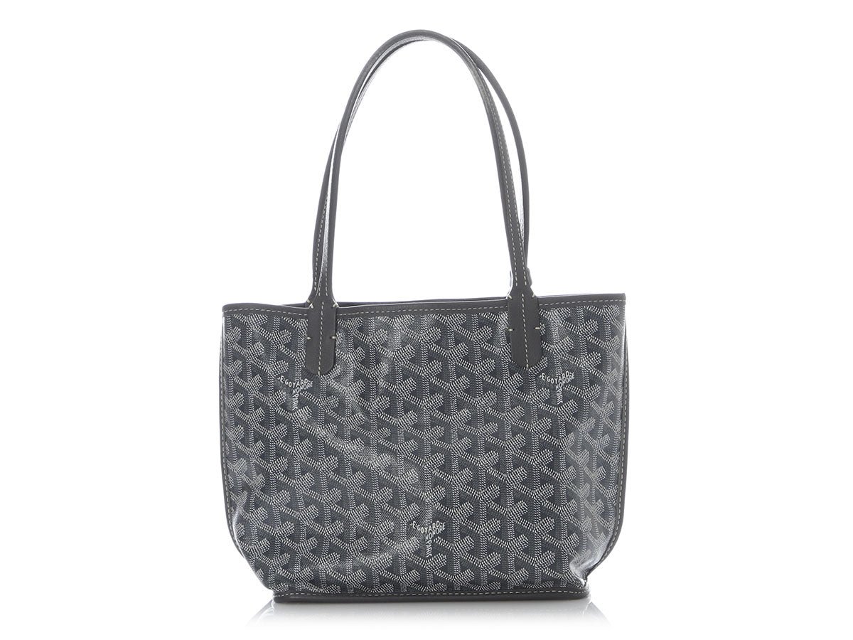 Goyard Goyard Mini Gray Anjou Tote