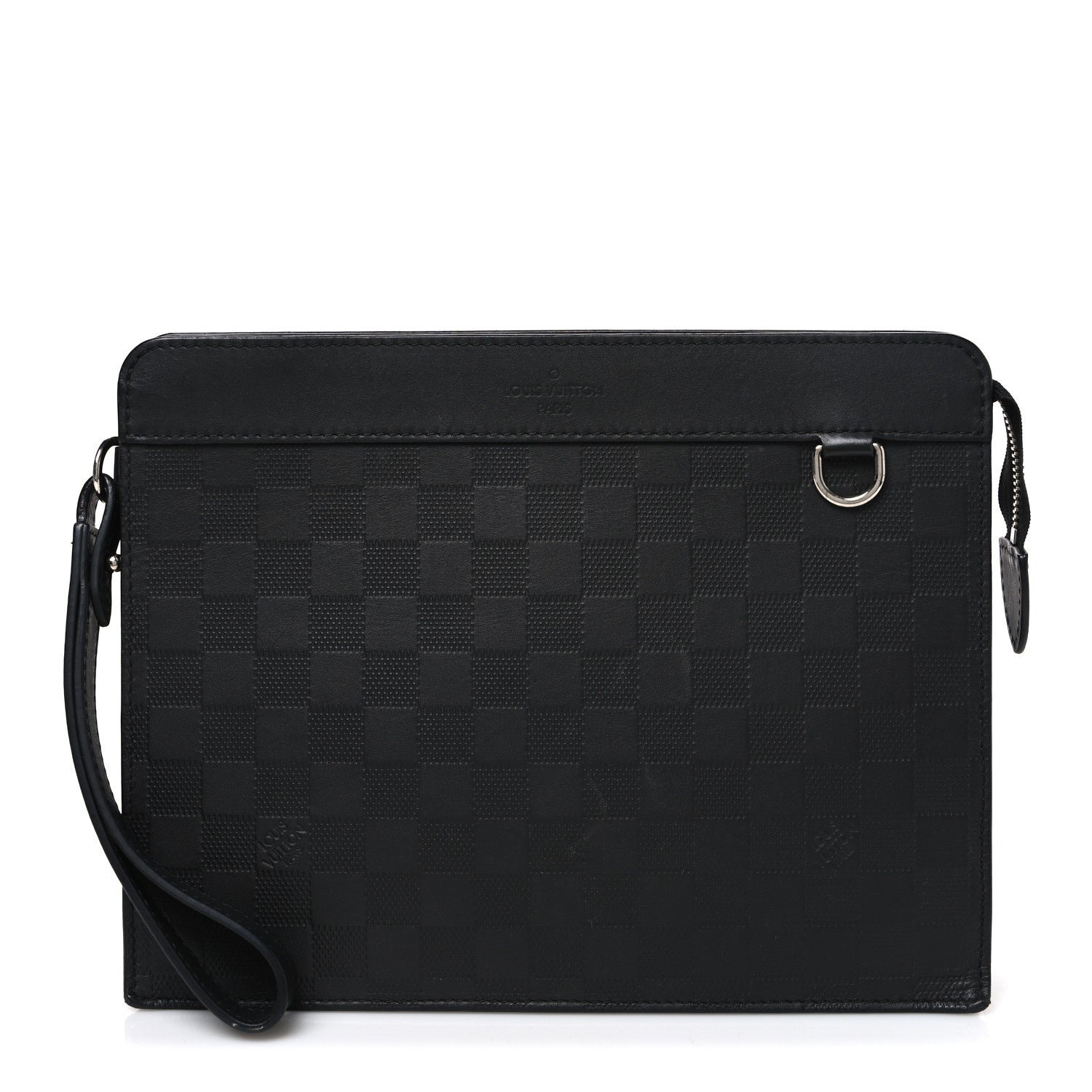 Louis Vuitton Damier Infini Standing Pouch  Black
