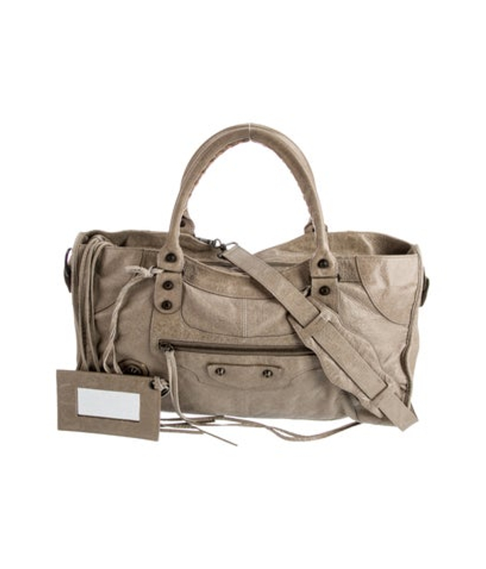 Balenciaga Leather Motorcycle Part Time Large