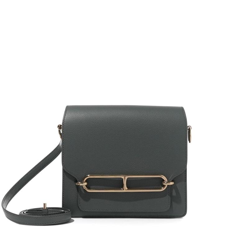 Hermes Vert Amande Evercolor Mini Roulis 18 Permabrass Hardware, 2022