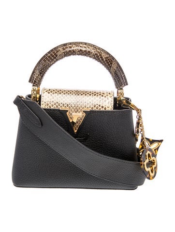 Taurillon Leather Capucines Mini
