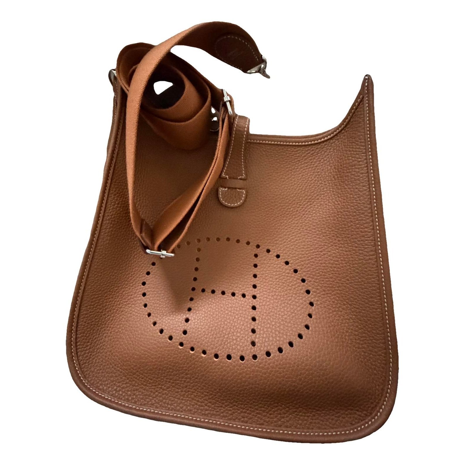 Evelyne leather crossbody bag