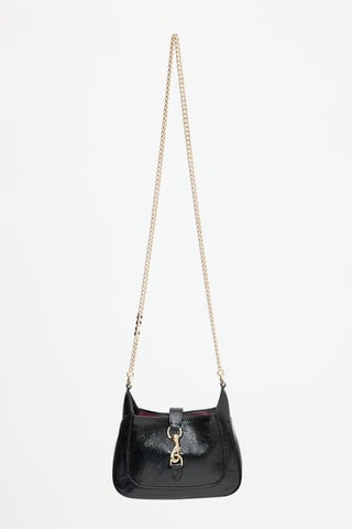 Patent Mini Jackie Notte Bag