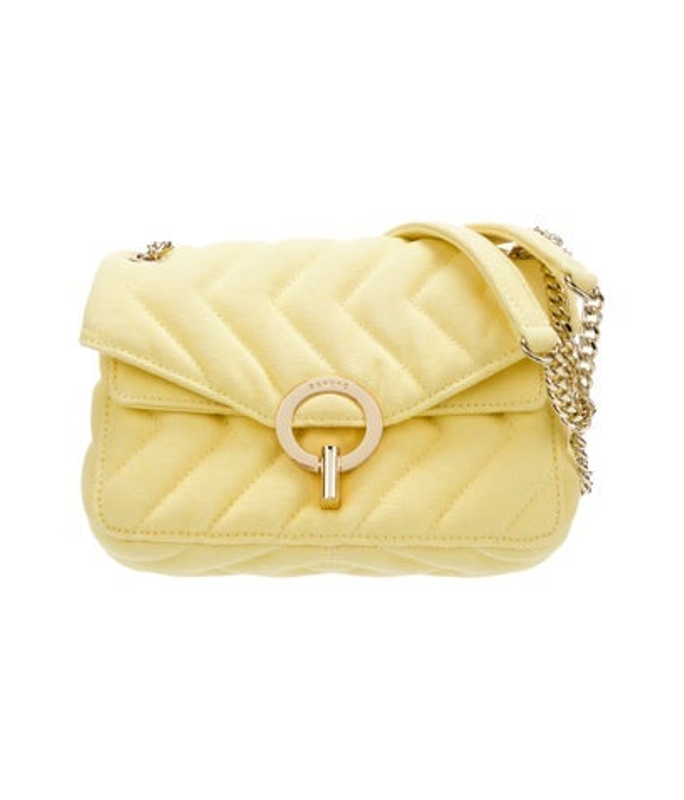 Sandro Canvas Shoulder Bag