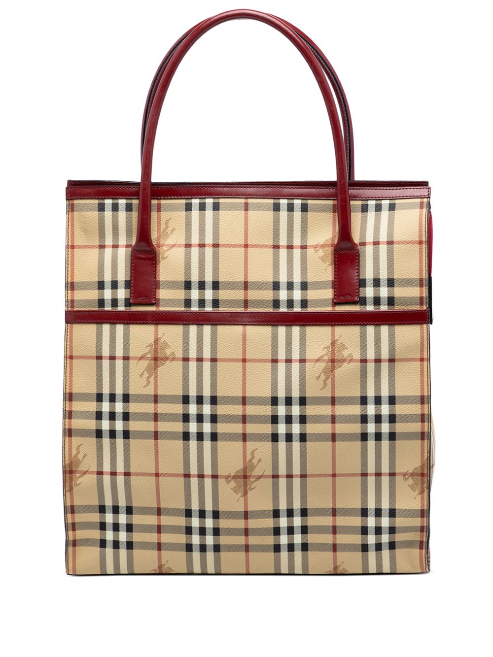 2000-2017 Haymarket Check Coated Canvas tote bag