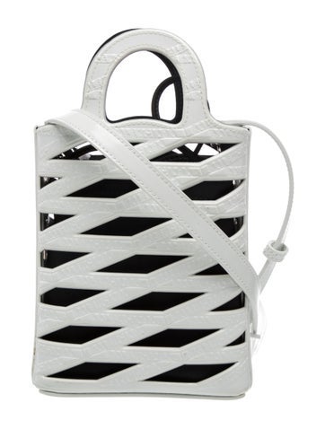 Patent Leather Neo Basket Phone Holder