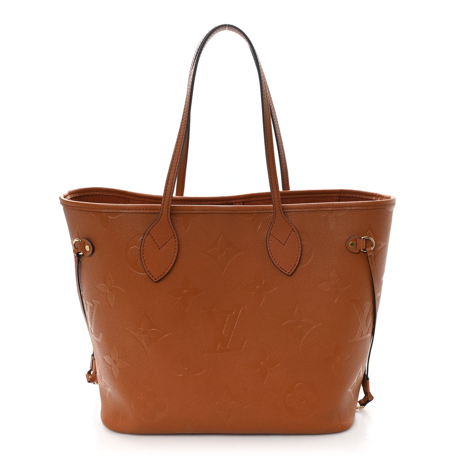 Louis Vuitton Empreinte Monogram Giant Neverfull MM Cognac