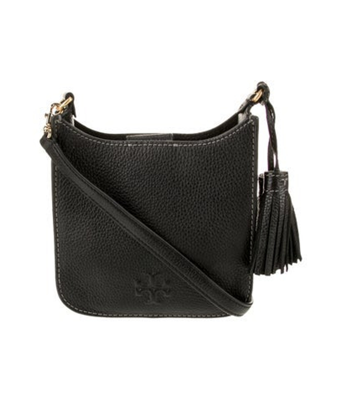 Tory Burch Burch Leather Messenger Bag